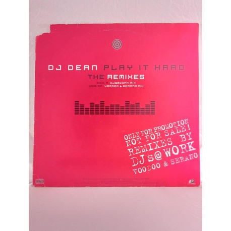 DJ Dean – Play It Hard (The Remixes) (12")