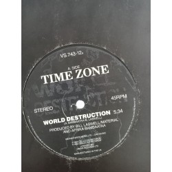 Time Zone Featuring John Lydon & Afrika Bambaataa – World Destruction (12")