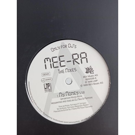 Mee-Ra – My Money (The Mixes) (12")