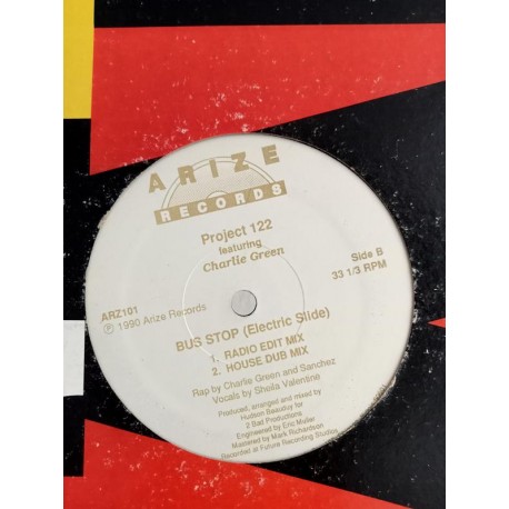 Project 122 Featuring Charlie Green – Bus Stop (Electric Slide) (12")