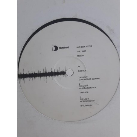 Michelle Weeks – The Light (Mixes) (12")
