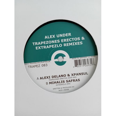 Alex Under – Trapezones Erectos & Extrapezlo Remixes (12")