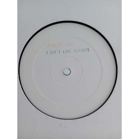 Mark 'Oh – I Don't Like Mondays (12", white)