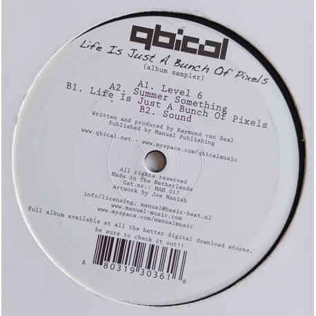 Qbical – Life Is Just A Bunch Of Pixels (12")