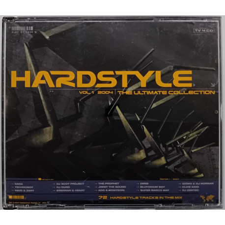 Hardstyle The Ultimate Collection 2004 Volume 1 (4x CD)