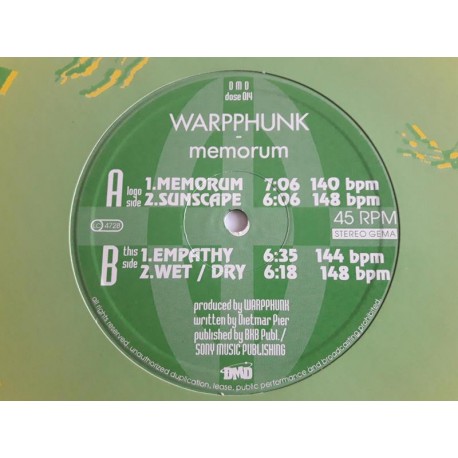 Warpphunk ‎– Memorum