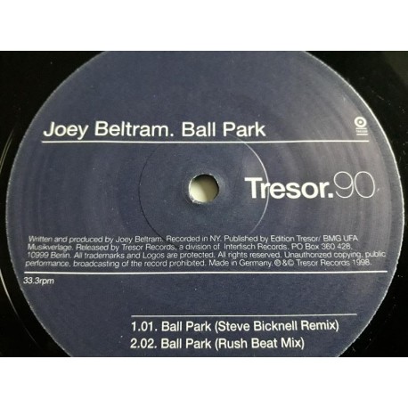 Joey Beltram ‎– Ball Park