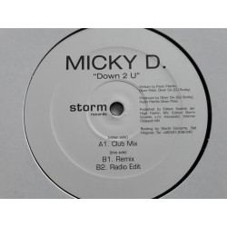 Micky D. ‎– Down 2 U