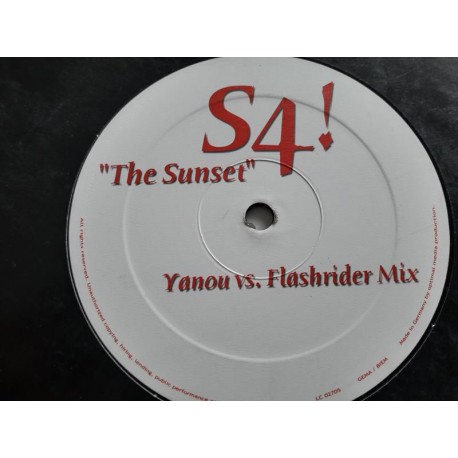 Sash! -  S4! ‎– The Sunset