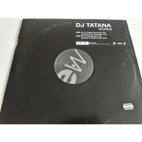 DJ Tatana ‎– Words (12")