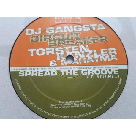 Spread The Groove Volume 1 (12")