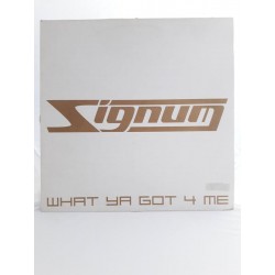 Signum ‎– What Ya Got 4 Me (12")