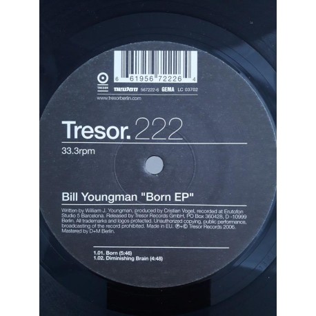 Bill Youngman ‎– Born EP (12")