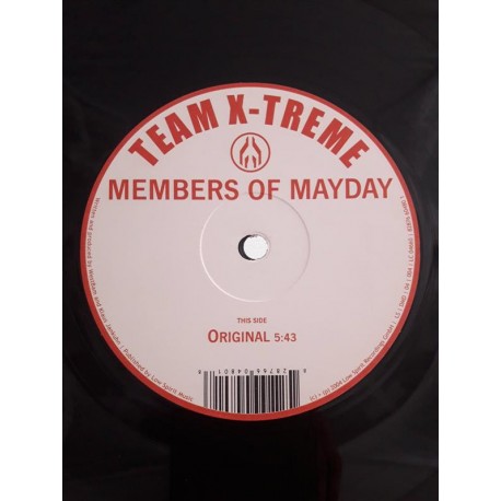 Members Of Mayday ‎– Team X-Treme (12")