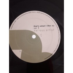 That's What I Like EP Vol. 1 (12")