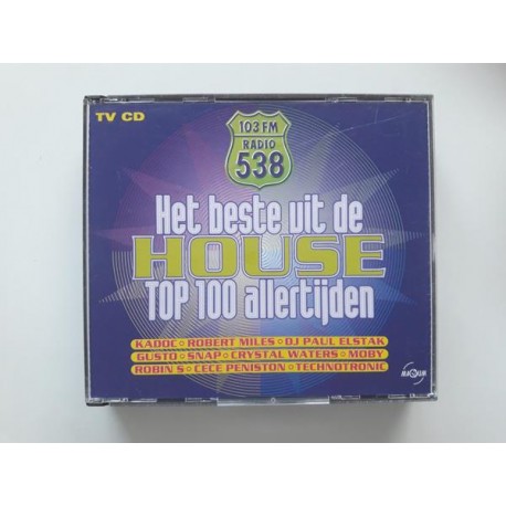 Het Beste Uit De House Top 100 Allertijden (2x CD)