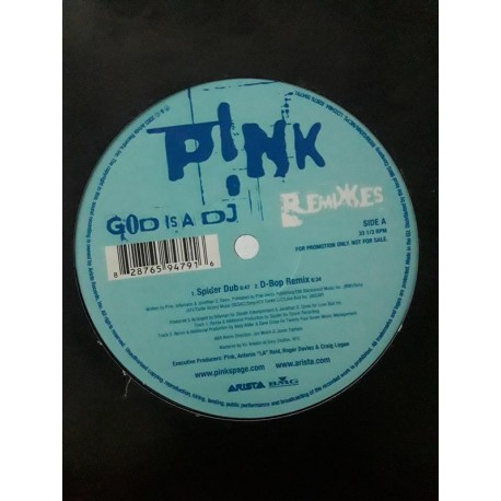 P!NK – God Is A DJ (Remixes) (12")