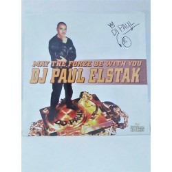 DJ Paul Elstak – May The Forze Be With You (12", Orange)