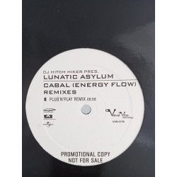 DJ Hitch Hiker pres. Lunatic Asylum – Cabal (Energy Flow) (Remixes) (12")